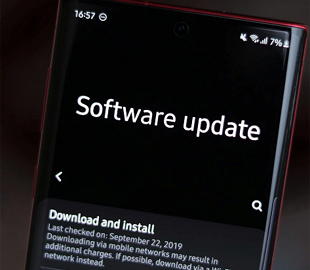Samsung выпустила обновление для смартфонов Galaxy Note 10 и Galaxy Note 10+