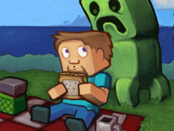 Школьник создал модель пищеварительной системы в Minecraft