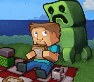 Школьник создал модель пищеварительной системы в Minecraft