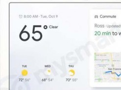 Появились изображения первого смарт-дисплея Google