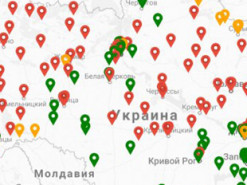 В Украине создали онлайн-карту готовности больниц к лечению коронавируса