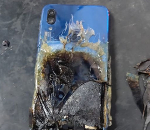 Смартфон Redmi Note 7S воспламенился и сгорел