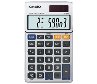 Casio возродила "игровой" калькулятор
