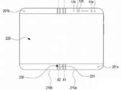 Samsung запатентовала свой вариант смартфона со складывающимся наружу экраном