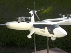 Uber впервые показала прототип своего летающего такси
