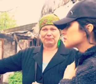 Зі сльозами на очах: Злата Огнєвіч показала зруйнований будинок місцевої сім'ї на Київщині