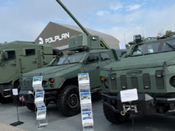 У Польщі на оборонній виставці презентували новий український бронеавтомобіль «Кречет»