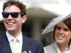 Внучка Елизаветы II принцесса Евгения показала подросшего сына во время прогулки с папой. Фото