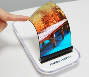 Samsung показала два секретных гнущихся смартфона