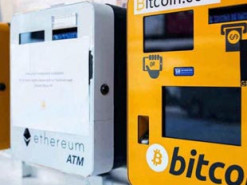 Группа мужчин в масках попыталась выкрасть крипто-банкомат