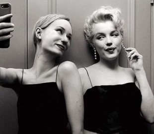 Фотограф делает реалистичные селфи со звездами, которых давно нет в живых