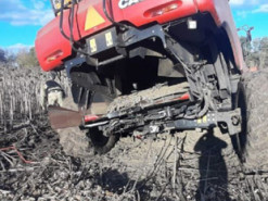 На Сумщині під час сільгоспробіт підірвався комбайн