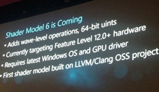 Microsoft раскрывает некоторые детали о Shader Model 6.0