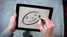 Концепт стилуса для iPad Pro с «цифровой коронкой» и светящимся логотипом