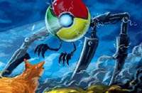 Браузер Chrome стал популярнее Firefox