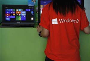 Windows 8 не смогла оживить компьютерный рынок