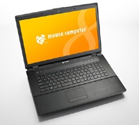 Ноутбук Mouse LuvBook D оснащён 17,3-дюймовым экраном