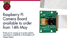 Модуль камеры для Raspberry Pi доступен для заказа