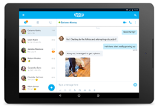 Skype 7.0 для Android принес новый интерфейс для планшетов