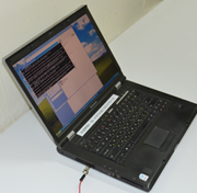 Извлечение криптоключа прикосновением к ноутбуку