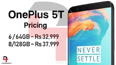 Неофициальные данные о цене OnePlus 5T в двух вариантах