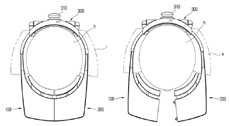 LG патентует VR-шлем с необычной «раздвоенной» конструкцией
