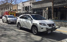 Самоуправляемый автомобиль Apple заметили на дорогах Пало-Альто