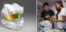 На аукцион выставили шлем героя Halo из 25 000 кристаллов Swarovski