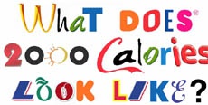 Хит Интернета: Как выглядят 2000 ккал