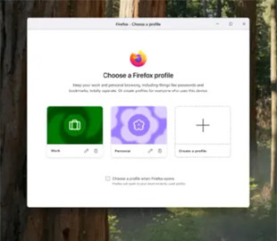 Firefox додає профілі для розділення сеансів перегляду