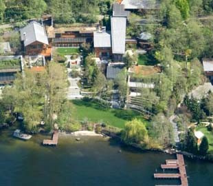 Необычный дом, в котором живет Билл Гейтс (Фото)