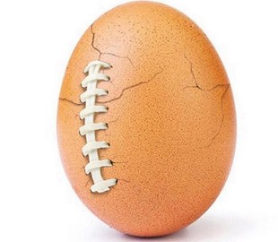 Стала известна цель снимка яйца-рекордсмена в Instagram