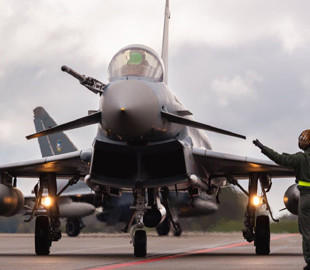 До Латвії прибули німецькі Eurofighter: посилити безпеку під час виборів