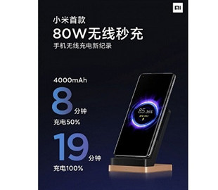 Xiaomi анонсировала технологию беспроводной зарядки мощностью 80 Вт