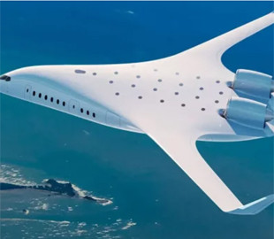 Представлено унікальний літак на водні зі змішаним крилом