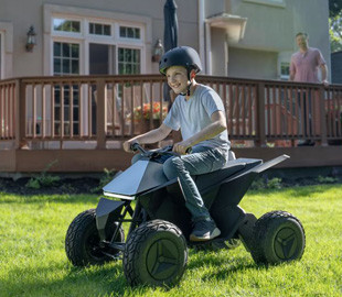 Tesla запустила продаж Cyberquad для дітей в Європі