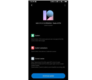 Xiaomi выпустила MIUI 12 на Redmi Note 5