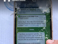 Українця викрили у фінансових операціях у забороненій системі рф «WebMoney Transfer»
