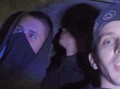 Блогеры забрались в секретный бункер в харьковском метро