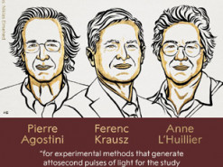 Нобелівську премію з фізики присудили за аттосекундні імпульси