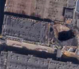 Наслідки теракту в "Крокусі": з'явилися супутникові знімки згорілої будівлі