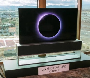 LG выпускает в Южной Корее уникальный телевизор Signature OLED R