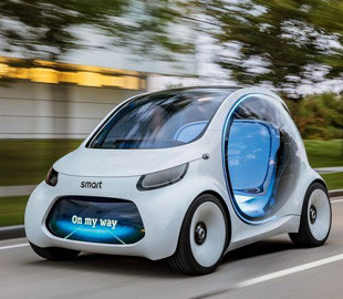 Новий електричний Smart готують до прем'єри