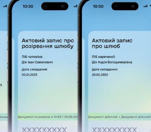 У "Дії" з’явилися свідоцтва про шлюб, розірвання шлюбу та зміну імені