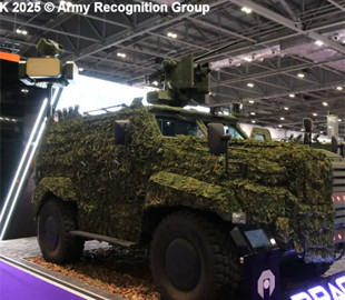 Турецькі розробники представили бойовий панцерник Dragon, оснащений антидроновим комплексом