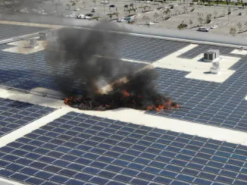Amazon вимкнув усі сонячні дахи в США після серії пожеж і електричних вибухів