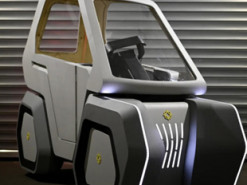 У Німеччині створили електромобіль, який частково надрукований на 3D-принтері 