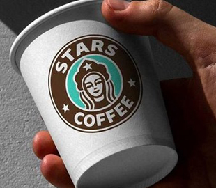Starbucks у Росії став Stars Coffee. На логотипі замість русалки – жінка в кокошнику