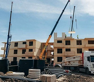 "Стане зручним рішенням": у Росії зібралися будувати дев'ятиповерхівки з дерева