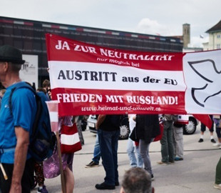 У Відні пройшов проросійський мітинг